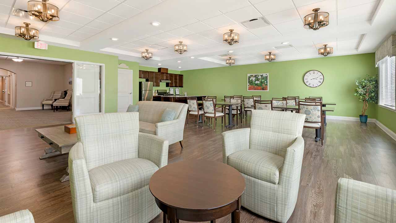 Lounge and sitting area